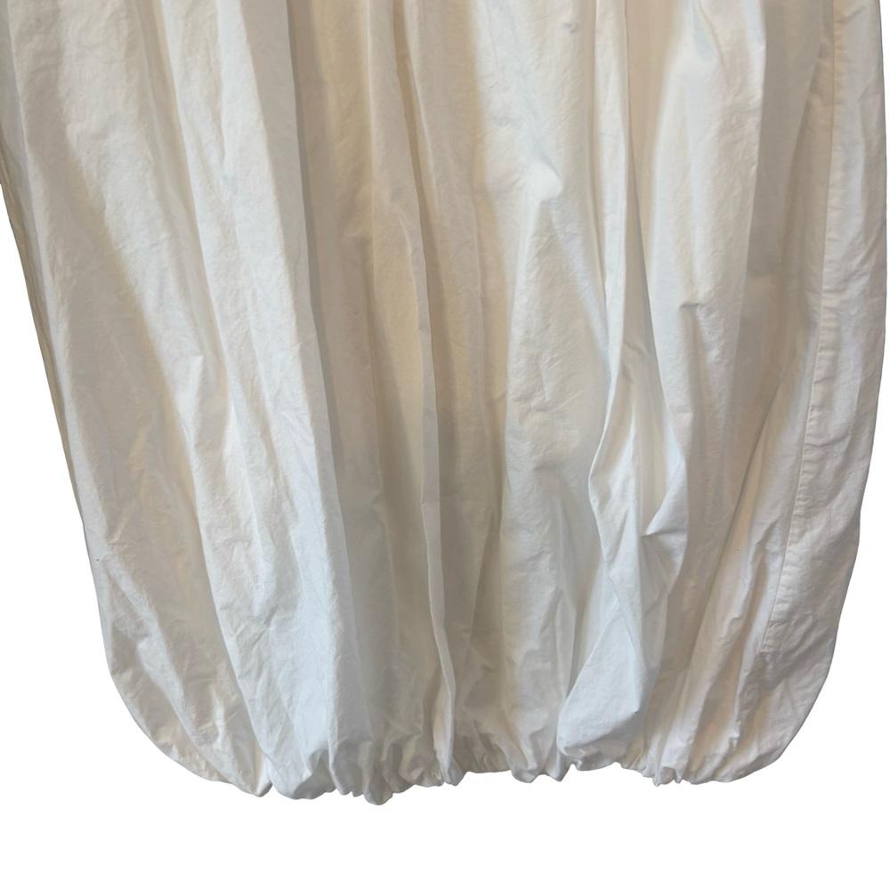 Zara Poplin Balloon Maxi Dress, Sz S - Picture 10 of 15